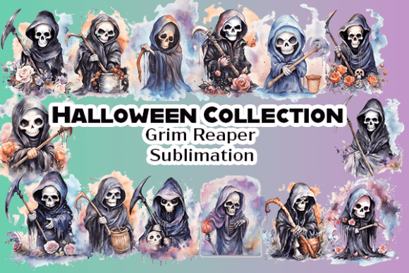 Download Little Grim Reapers Sublimations - Sublimations Collection